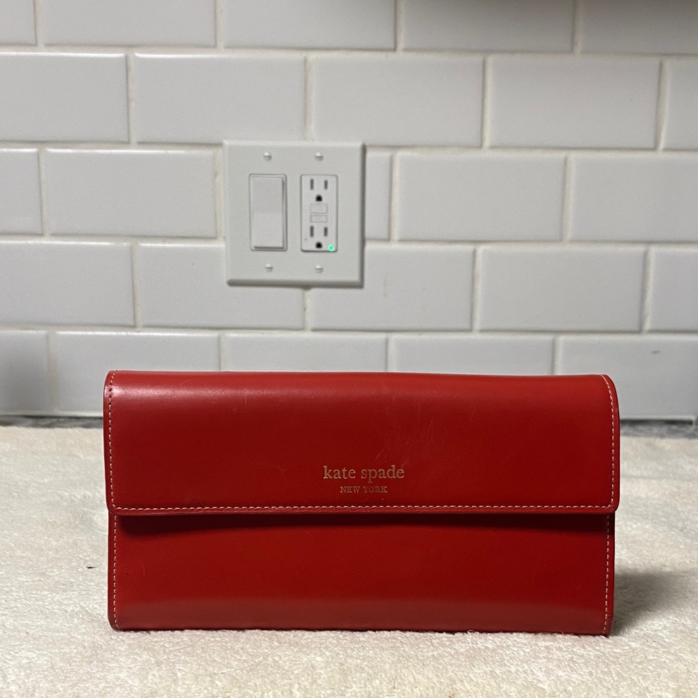 Kate Spade Red leather Wallet